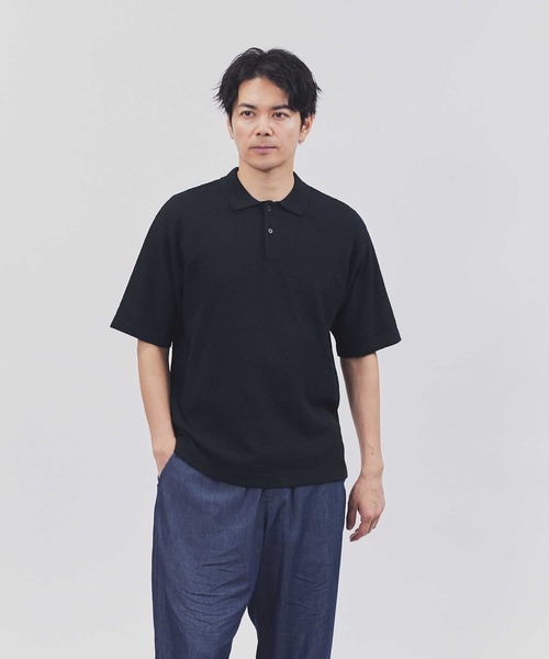 RUFFLOG/NOT JUST ONE ポロシャツ RUFFLOG EMBROIDED NOT JUST ONE POLO