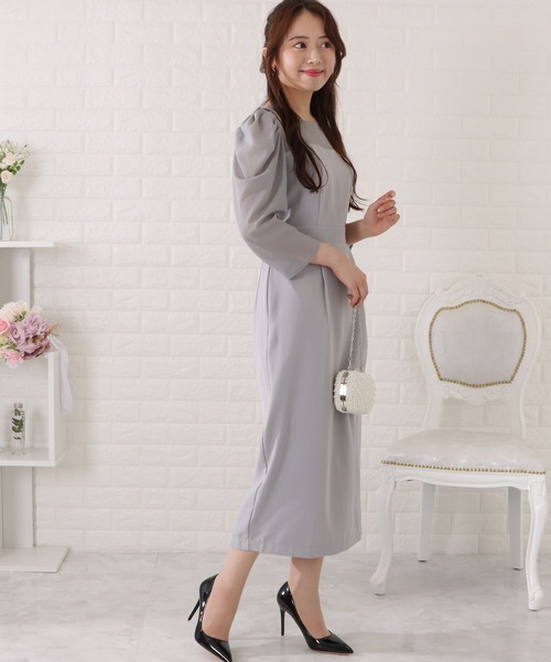 【新品未使用ビスチェレースタイトワンピース Lace Ladies（レースレディース） 総レース ビスチェ レイヤード