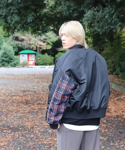 ADAM PATEK（アダムパテック） ma1 ma-1 ADAMPATEK tweed check switch