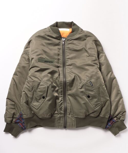 ADAM PATEK（アダムパテック） ma1 ma-1 ADAMPATEK tweed check switch