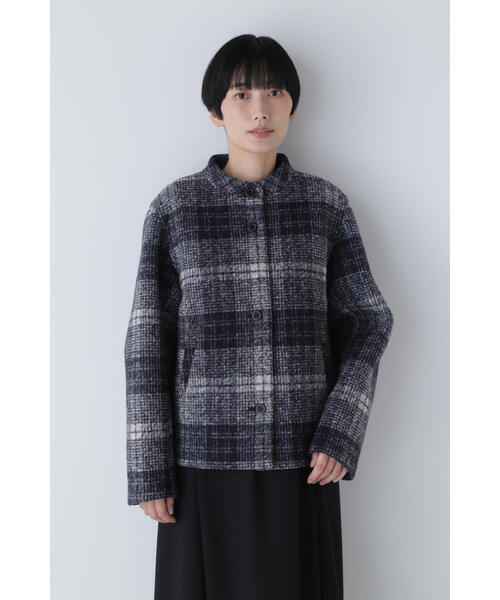 human woman ブルゾン アウター スライバーボンディングショート