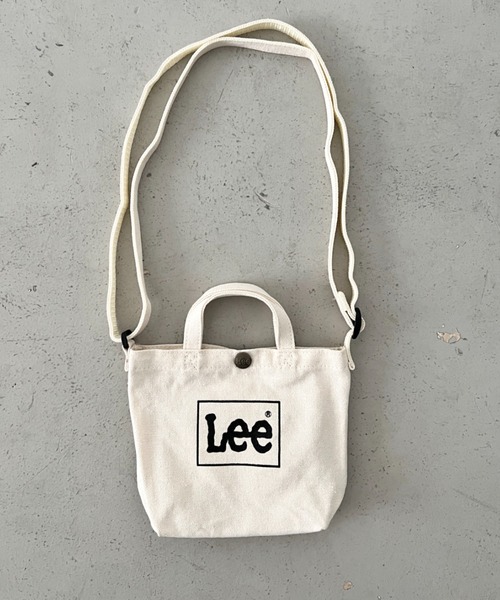 Lee（リー） トートバッグ 小さめ ミニ キャンバス ミニミニ 2WAY