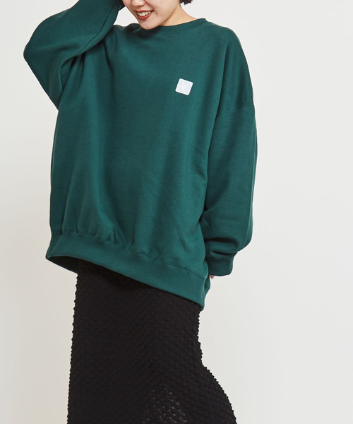 トレーナー スウェット VELCRO PATCH SWEAT レディース メンズ