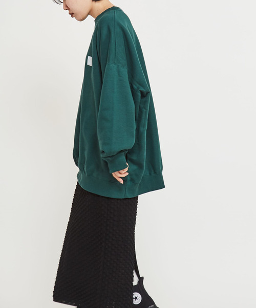 CONVERSE TOKYO メンズ・レディーストレーナー CONVERSE TOKYO トレーナー スウェット VELCRO PATCH SWEAT