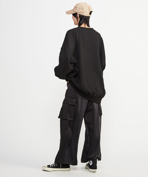 CONVERSE TOKYO メンズ・レディーストレーナー CONVERSE TOKYO トレーナー スウェット VELCRO PATCH SWEAT