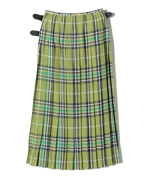 【すー】O'NEILOFDUBLIN SHIPS 別注　スカート O'NEIL OF DUBLIN: コンビ キルト スカート 23AW (83cm)｜ SHIPS