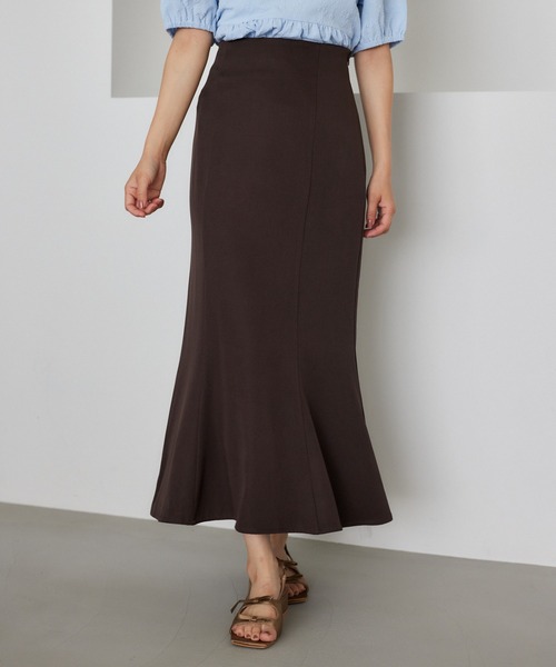 a.style6919出品 mysty woman（ミスティウーマン） スカート ビシルエットマーメイド