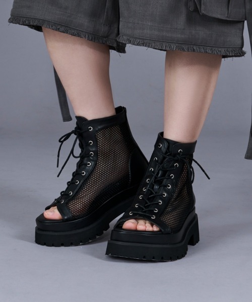 Ellno Loset メッシュブーツサンダル Ellno Loset サンダル メッシュブーツサンダル メンズ