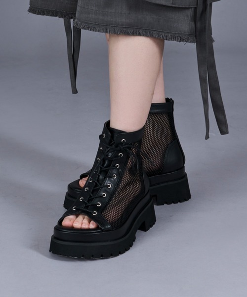 Ellno Loset メッシュブーツサンダル Ellno Loset サンダル メッシュブーツサンダル メンズ