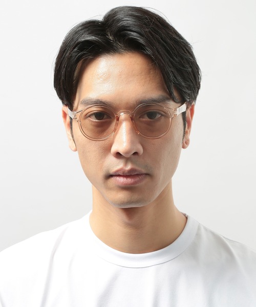 Jugaad14 サングラス 「Jugaad14」RIPPLE CLEAR light beige