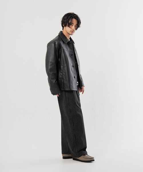 SKOOKUM（スクーカム） 革ジャン ライダース SKOOKUM.JE LAMB LEATHER