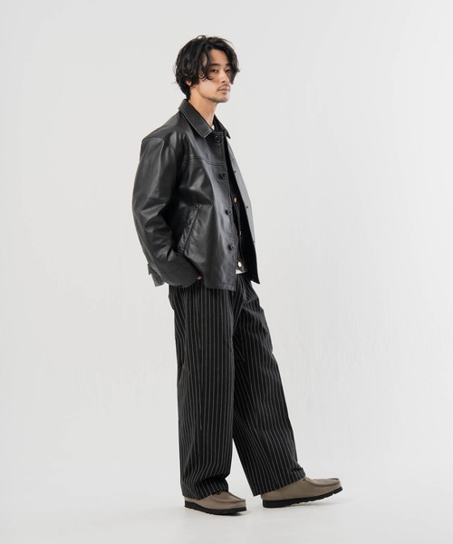 SKOOKUM（スクーカム） 革ジャン ライダース SKOOKUM.JE LAMB LEATHER