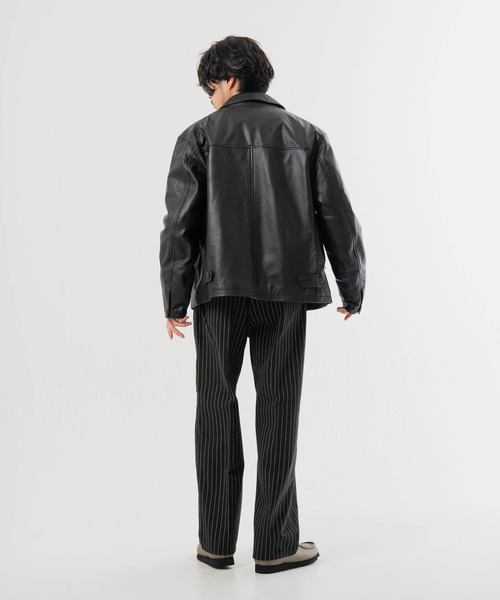 SKOOKUM（スクーカム） 革ジャン ライダース SKOOKUM.JE LAMB LEATHER