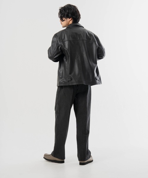 SKOOKUM（スクーカム） 革ジャン ライダース SKOOKUM.JE LAMB LEATHER