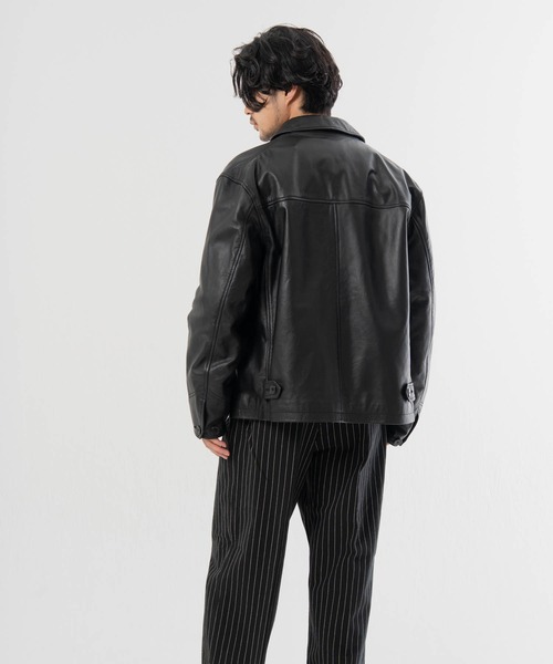 SKOOKUM（スクーカム） 革ジャン ライダース SKOOKUM.JE LAMB LEATHER