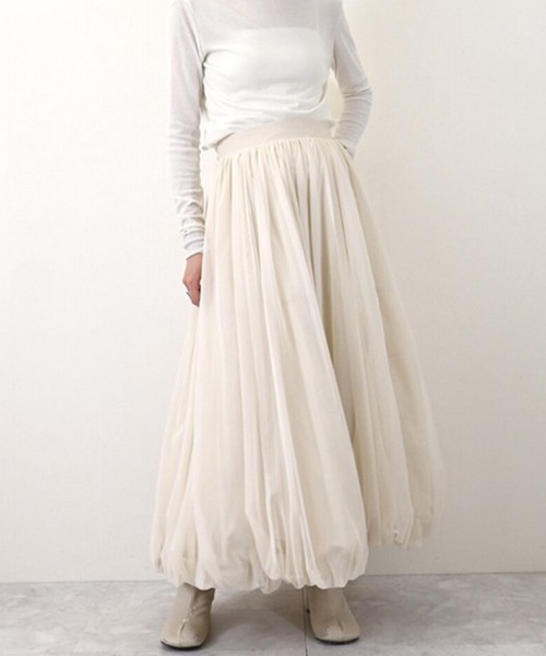 STYLEBLOCK スカート Nタフタ×チュールバルーンスカート STYLEBLOCK スカート Nタフタ×チュールバルーンスカート