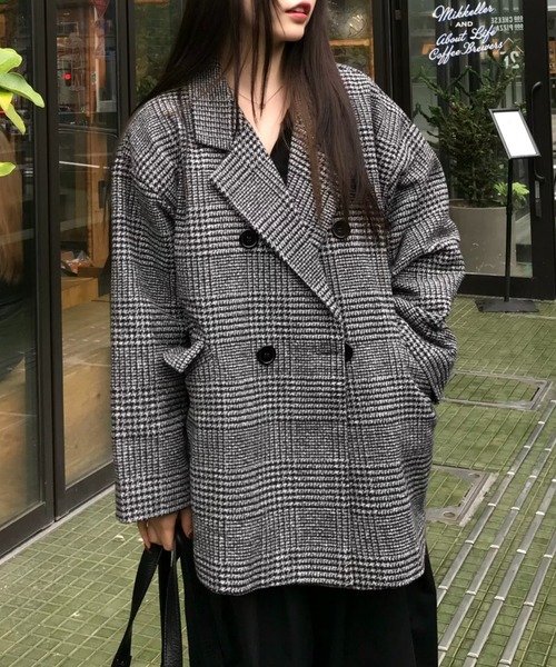 Q277 美品 XS シクラス 厚手 上品 毛 ジャケット JKT レディース Ada. ジャケット テーラードジャケット 1枚で主役級“ジャコット