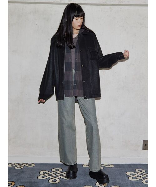 ブラウス シャツ 「VEQUM」OVER SIZE CHECK SH レディース VEQUM ブラウス シャツ 「VEQUM」OVER SIZE CHECK SH レディース