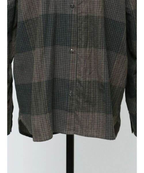 ブラウス シャツ 「VEQUM」OVER SIZE CHECK SH レディース VEQUM ブラウス シャツ 「VEQUM」OVER SIZE CHECK SH レディース