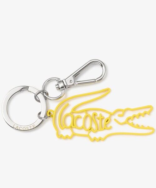 LACOSTE（ラコステ） キーホルダー ネームワニロゴキーホルダー