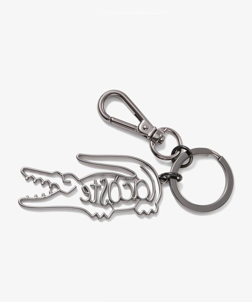 新品未使用タグ付き ラコステ キーホルダー ネームワニロゴキーホルダー LACOSTE キーホルダー ネームワニロゴキーホルダー : ZOZOTOWN
