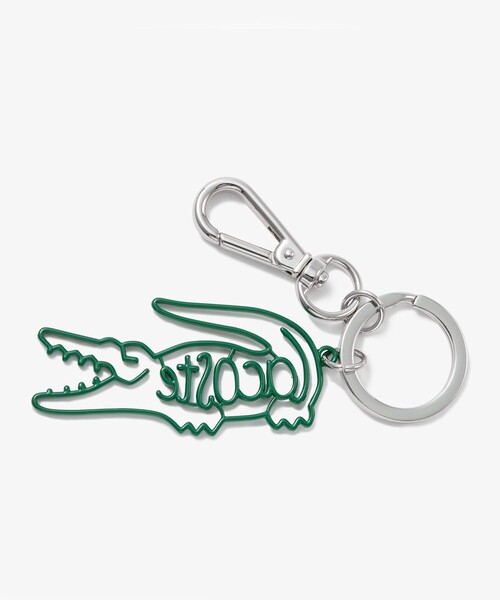 LACOSTE（ラコステ） キーホルダー ネームワニロゴキーホルダー