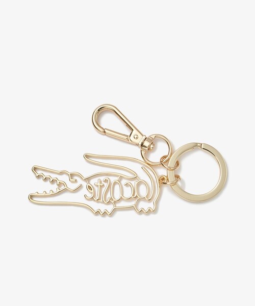 LACOSTE（ラコステ） キーホルダー ネームワニロゴキーホルダー