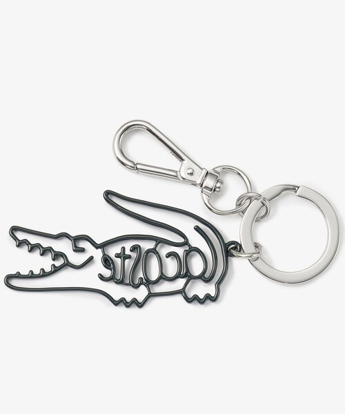 LACOSTE（ラコステ） キーホルダー ネームワニロゴキーホルダー