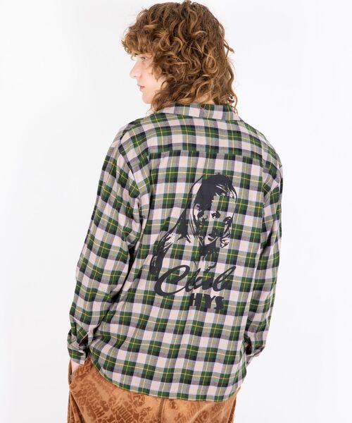 CLUB HYSTERIC オープンカラーシャツ最終価格✨ HYSTERIC GLAMOUR シャツ CLUB オープンカラーシャツ メンズ
