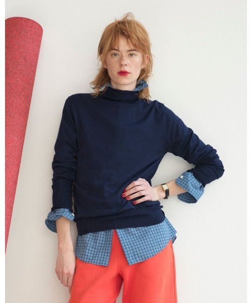 ニット セーター THE SHINZONE COTTON SILK HIGH NECK KNIT 24AMSNI10 レディース THE SHINZONE ニット セーター COTTON SILK HIGH NECK KNIT