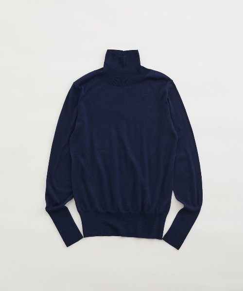 ニット セーター THE SHINZONE COTTON SILK HIGH NECK KNIT 24AMSNI10 レディース shinz-24amsni10_c.jpg