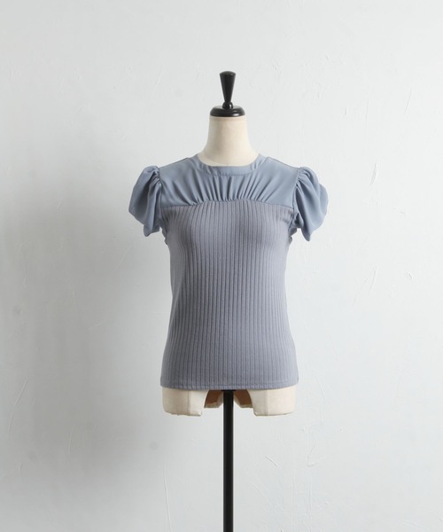 [tocco closet] трикотаж с коротким рукавом M "теплый" белый женский 
