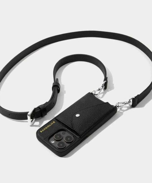 Bandolier ショルダースマホケース HAILEY カード入れ iPhone BANDOLIER スマホケース / HAILEY SIDE SLOT iPhone 16 ケース