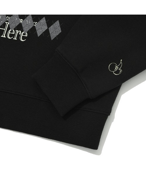 トレーナー スウェット KIRSH LOWKEY BOOK CLUB ARGYLE PATTERN