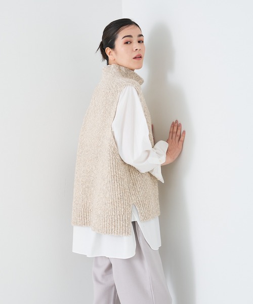 collex（コレックス） ニット セーター ラメミックスジレ レディース