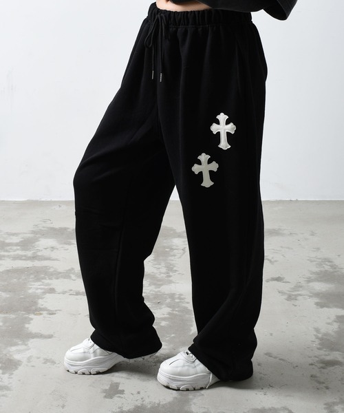 KOM（ドットコム） スウェットパンツ ジャージ A'GEM/9 × 「.kom