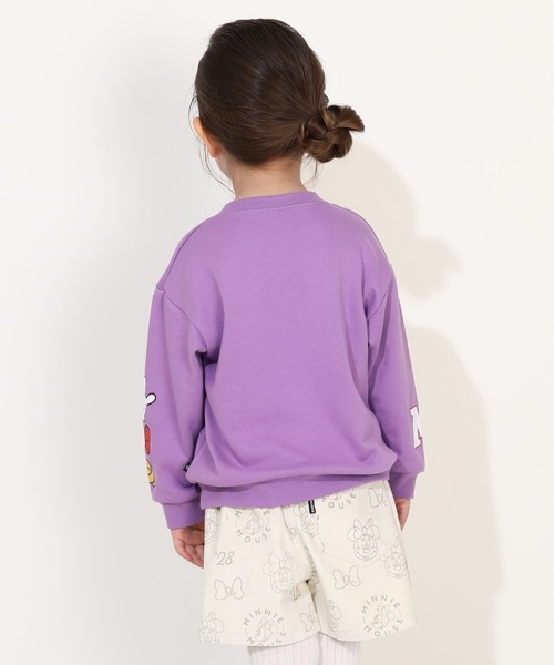 Disney（ディズニー） トレーナー 親子お揃い カラフルロゴ トレーナー