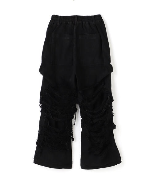 A.F ARTEFACT エーエフ アーティファクト レザー ハーフ パンツ ROYAL FLASH（ロイヤルフラッシュ） ジーンズ A.F ARTEFACT/エーエフ