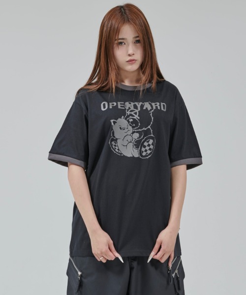 tシャツ 「OY/オーワイ」 ODOLLY COTY RINGER TEE/オードリーコティリンガーティーシャツ レディース メンズ