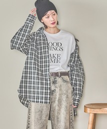 ブラウス シャツ チェックシャツ長袖 / 292189 レディース｜ZOZOTOWN Yahoo!店