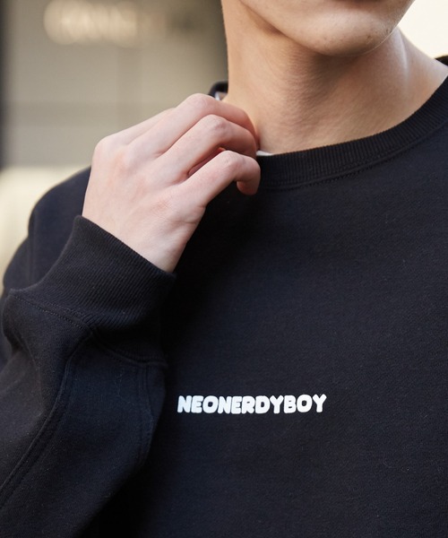 WEGO（ウィゴー） トレーナー スウェット WEGO/THEBOYエルボーパッチ