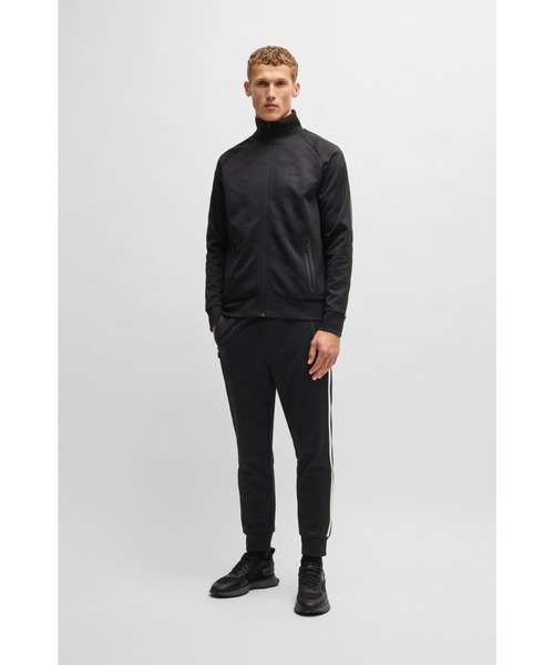ボス プルオーバー スウェットシャツ BOSS ロゴ スウェットシャツ | ブラック | FARFETCH JP