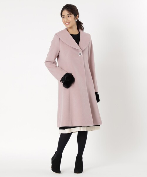 TO BE CHIC（トゥー ビー シック） コート 40 グレー系その他