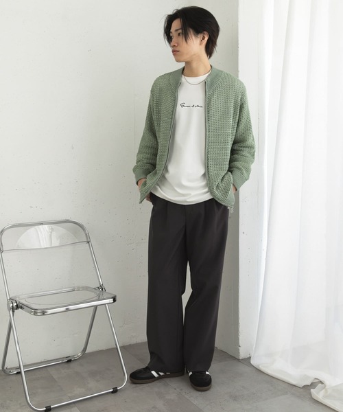 洗えるドライメッシュカーディガン、タンクトップ 洗える】ドライ メッシュ カーディガン / Paul Smith