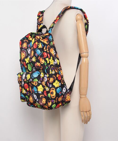 A BATHING APE デイバック リュック MILO 3D ALL PRINT PATTERN