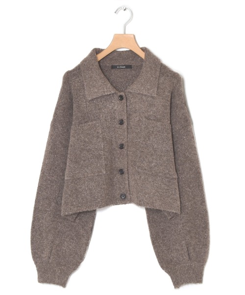 「w closet」 ニットカーディガン FREE キナリ レディース_画像2