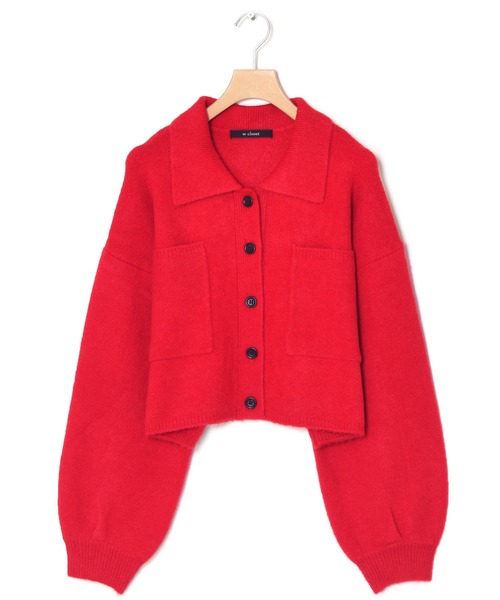 「w closet」 ニットカーディガン FREE キナリ レディース_画像5