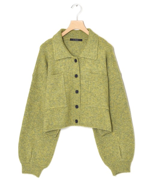 「w closet」 ニットカーディガン FREE キナリ レディース_画像7