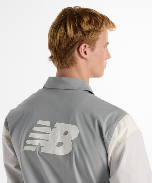 NEW BALANCE バスケットボール　 スタジャン風ジャケット New Balance スタジャン Athletics バーシティジャケット メンズ