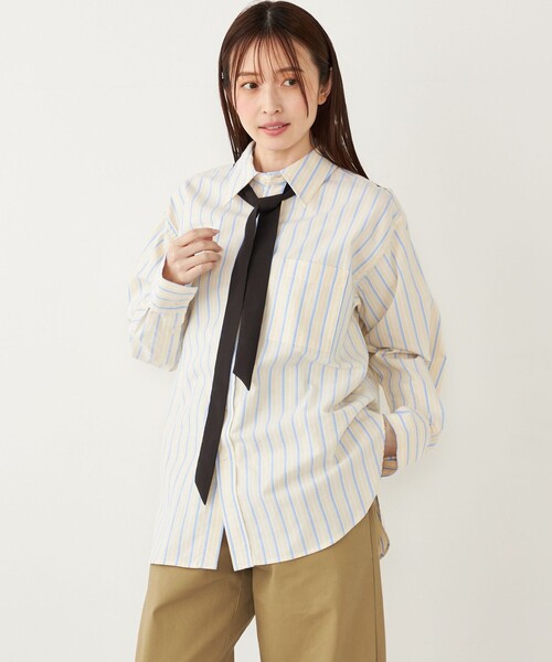 イエロー トップス（SHIPS Colors／レディースシャツ、ブラウス